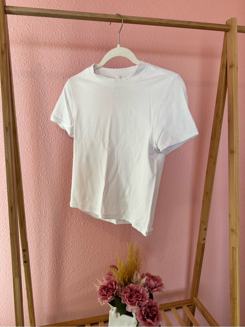 Classic White Women's Crewneck Tee